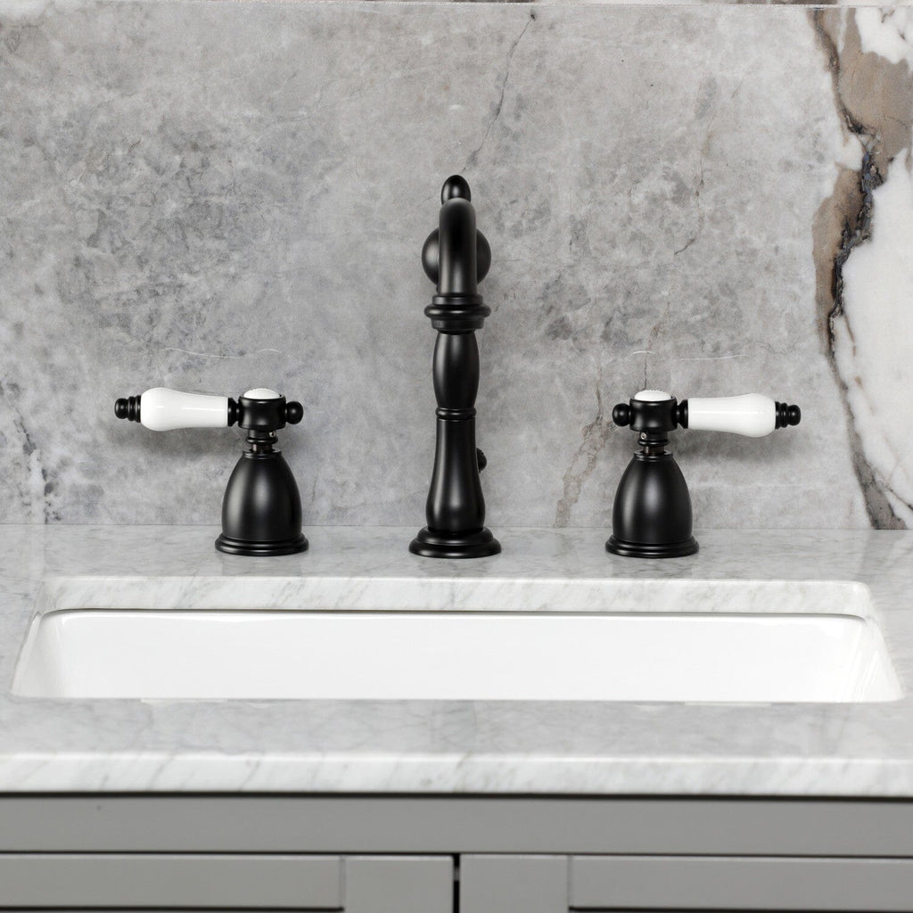 Bel-Air Widespread Bathroom Faucet with Brass Pop-Up