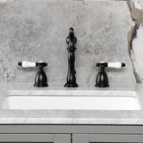 Bel-Air Widespread Bathroom Faucet with Brass Pop-Up