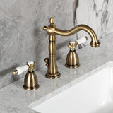 Bel-Air Widespread Bathroom Faucet with Brass Pop-Up