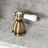 Bel-Air Widespread Bathroom Faucet with Brass Pop-Up