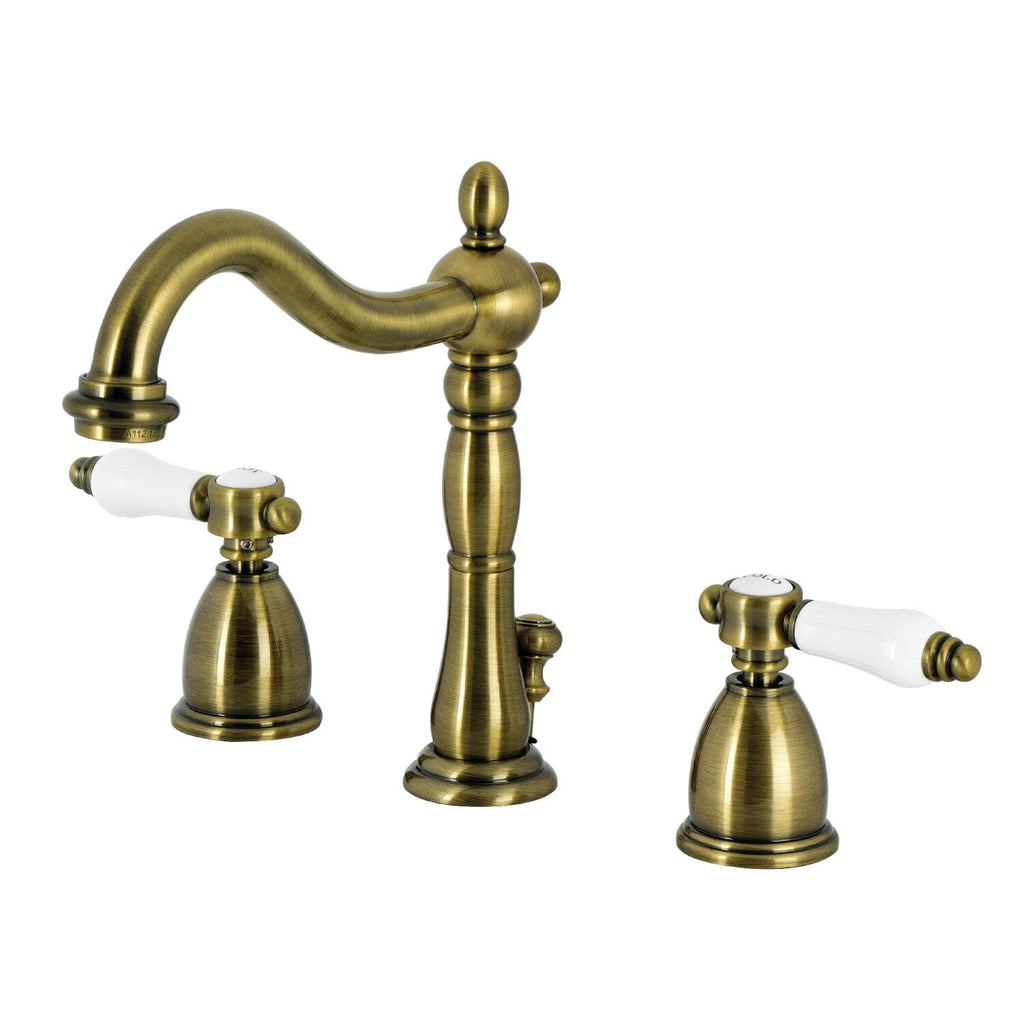Bel-Air Widespread Bathroom Faucet with Brass Pop-Up