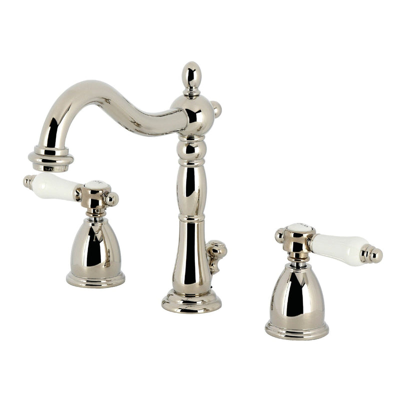 Bel-Air Widespread Bathroom Faucet with Brass Pop-Up