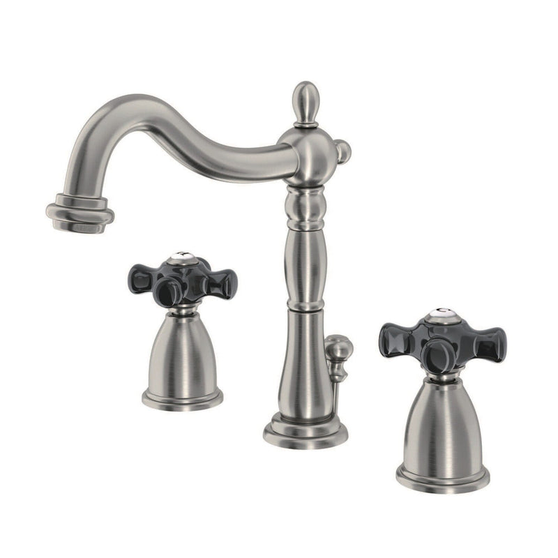 Duchess Two-Handle 3-Hole Deck Mount Widespread Bathroom Faucet with Pop-Up Drain
