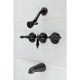 Duchess Triple-Handle Tub and Shower Faucet