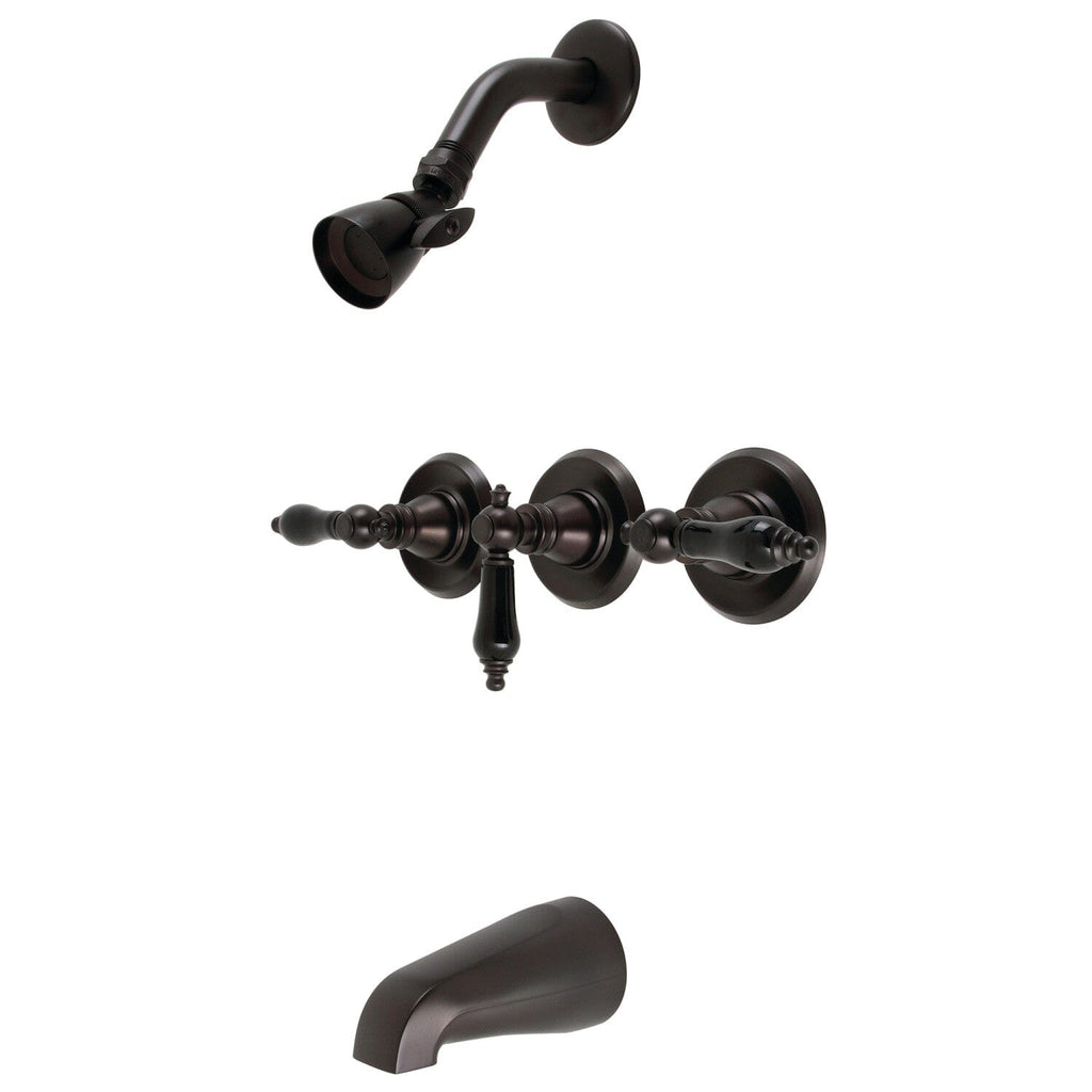 Duchess Triple-Handle Tub and Shower Faucet