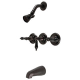 Duchess Triple-Handle Tub and Shower Faucet