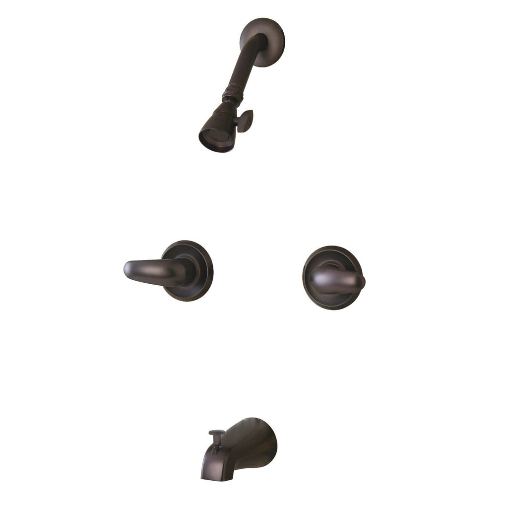 Legacy Double-Handle Tub and Shower Faucet