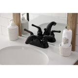 Naples Double-Handle 3-Hole Deck Mount 4-Inch Centerset Bathroom Faucet