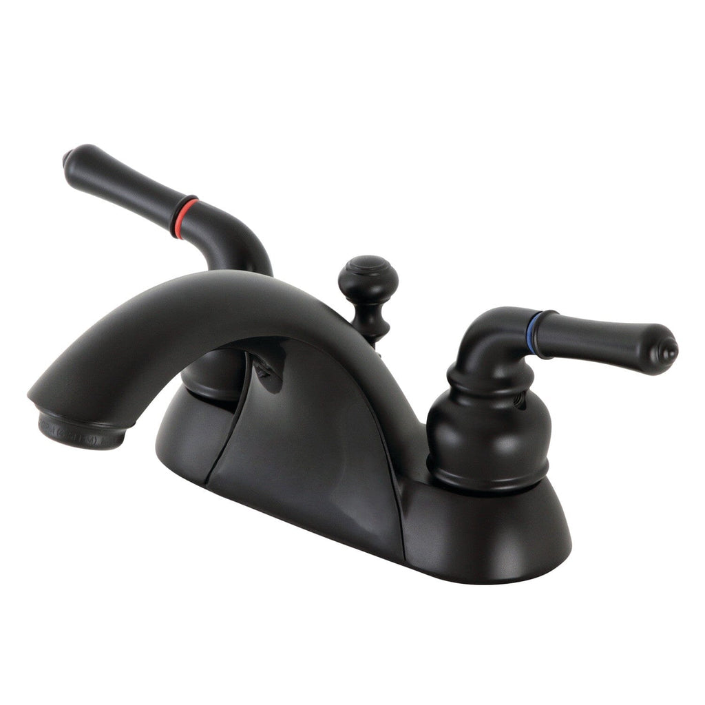 Naples Double-Handle 3-Hole Deck Mount 4-Inch Centerset Bathroom Faucet