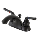 Naples Double-Handle 3-Hole Deck Mount 4-Inch Centerset Bathroom Faucet
