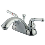Naples Double-Handle 3-Hole Deck Mount 4-Inch Centerset Bathroom Faucet