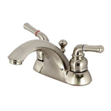 Naples Double-Handle 3-Hole Deck Mount 4-Inch Centerset Bathroom Faucet