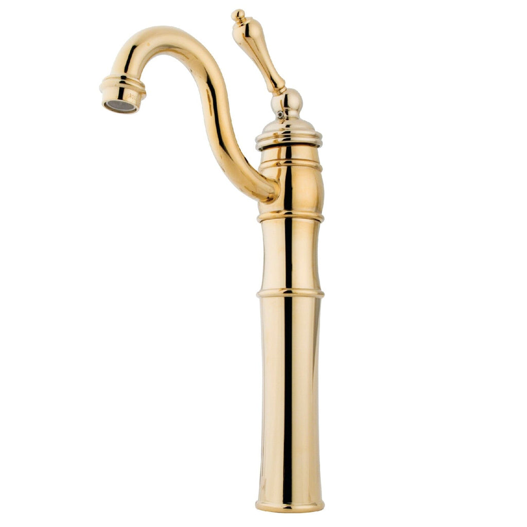Victorian Single-Handle 1-Hole Deck Mount Vessel Faucet