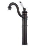 Victorian Single-Handle 1-Hole Deck Mount Vessel Faucet