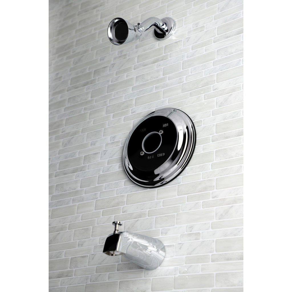 Pressure Balanced Tub and Shower Faucet, Trim Only without Handle
