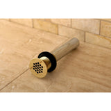 Trimscape Brass Grid Bathroom Sink Drain without Overflow, 17 Gauge