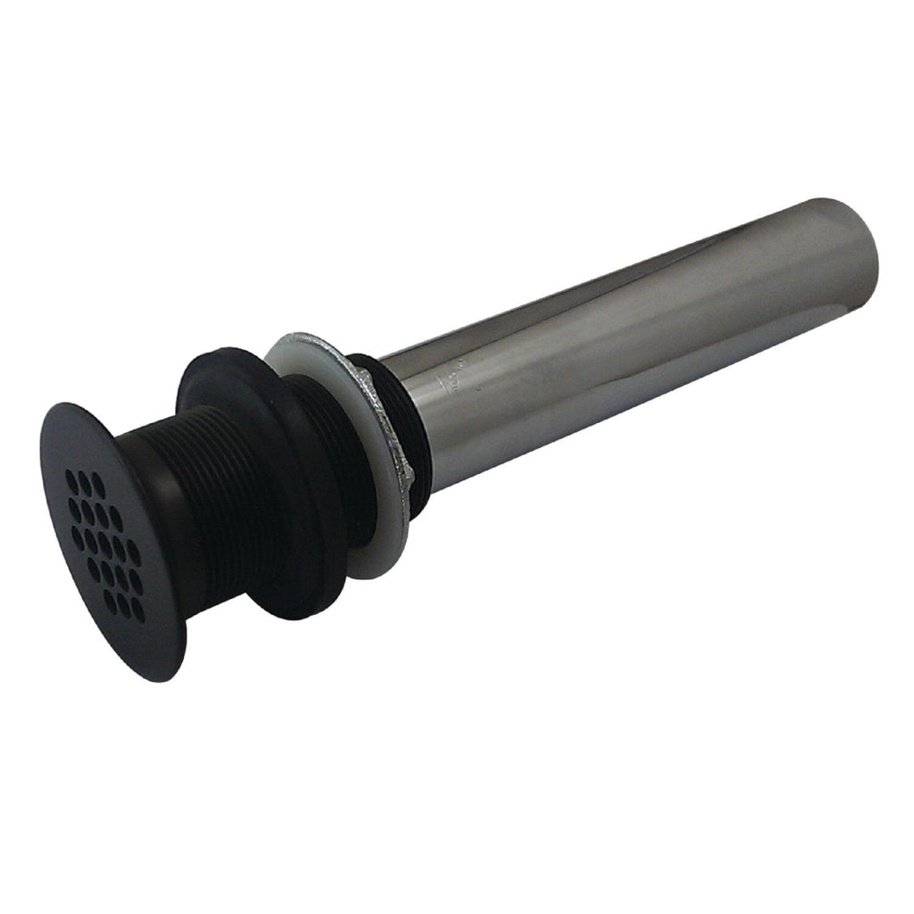 Trimscape Brass Grid Bathroom Sink Drain without Overflow, 17 Gauge