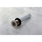 Trimscape Brass Grid Bathroom Sink Drain without Overflow, 17 Gauge