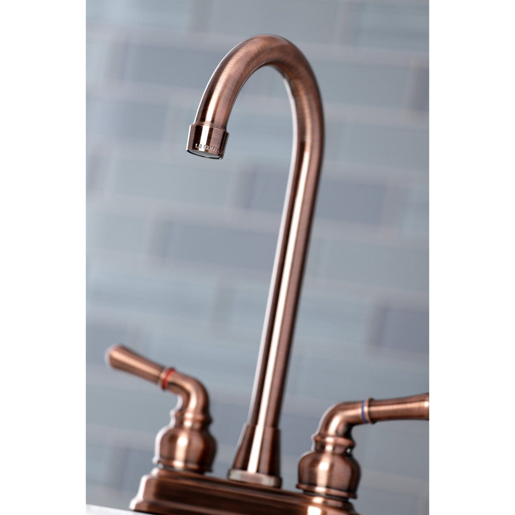 Magellan Two-Handle 2-Hole Deck Mount Bar Faucet