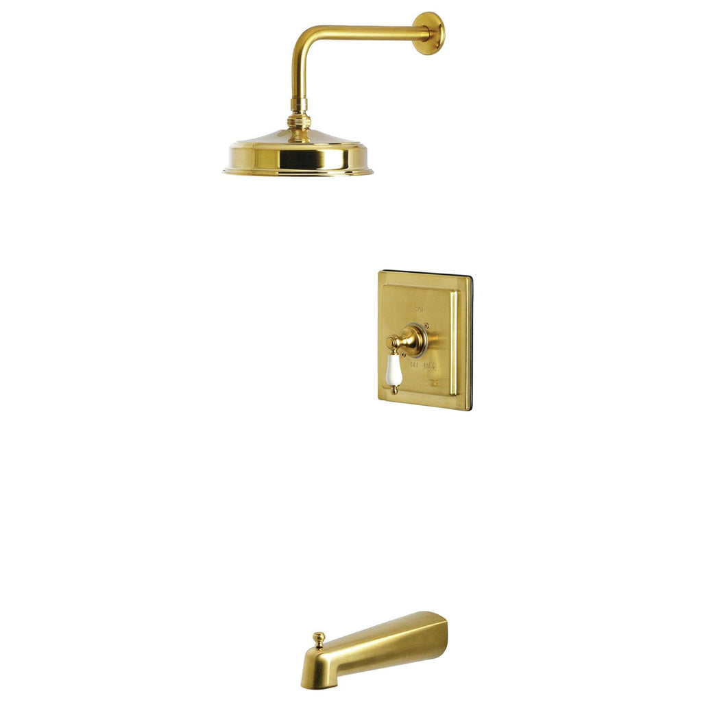 Demure Single-Handle Pressure Balanced Tub and Shower Faucet