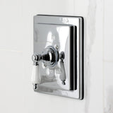 Demure Single-Handle Pressure Balanced Tub and Shower Faucet