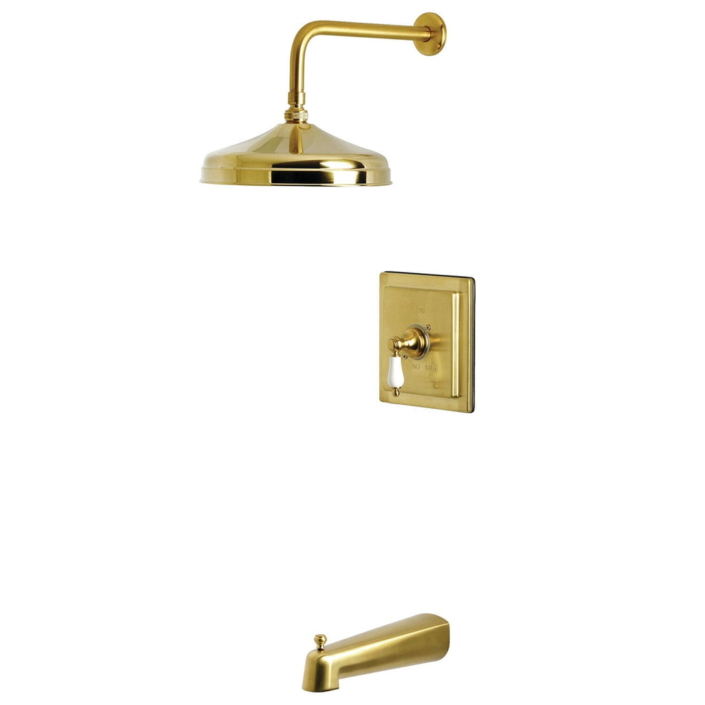 Demure Single-Handle Pressure Balanced Tub and Shower Faucet