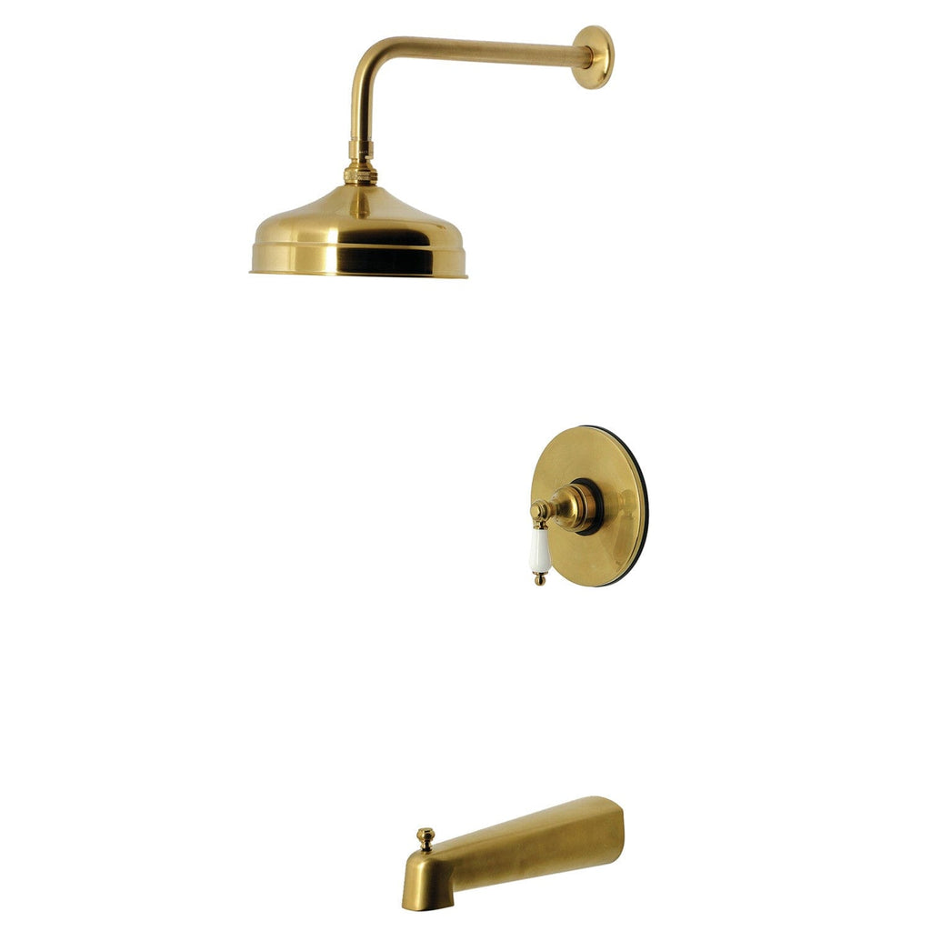 Demure Single-Handle Pressure Balanced Tub and Shower Faucet