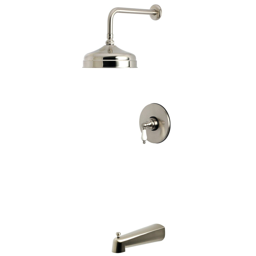 Demure Single-Handle Pressure Balanced Tub and Shower Faucet