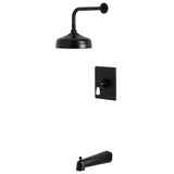 Demure Single-Handle Pressure Balanced Tub and Shower Faucet