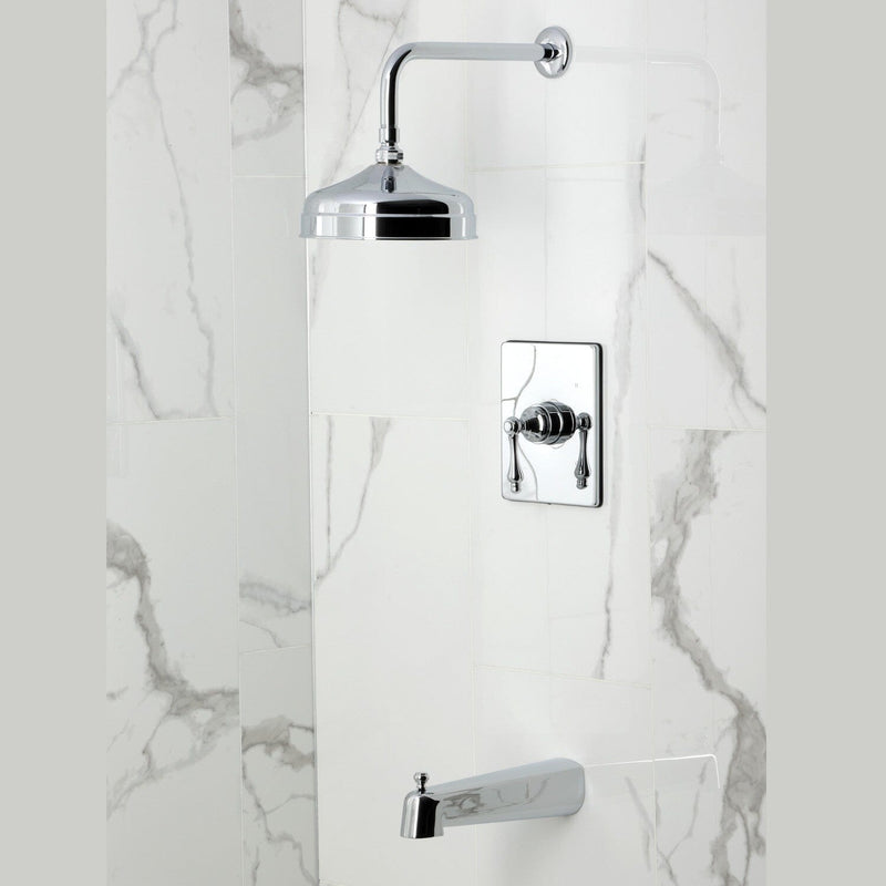 Revival Single-Handle Pressure Balanced Tub and Shower Faucet