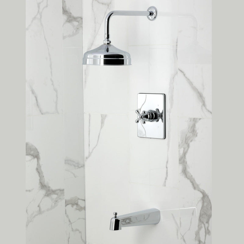 Revival Single-Handle Pressure Balanced Tub and Shower Faucet