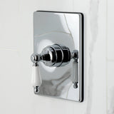 Demure Single-Handle Pressure Balanced Tub and Shower Faucet