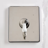 Demure Single-Handle Pressure Balanced Tub and Shower Faucet