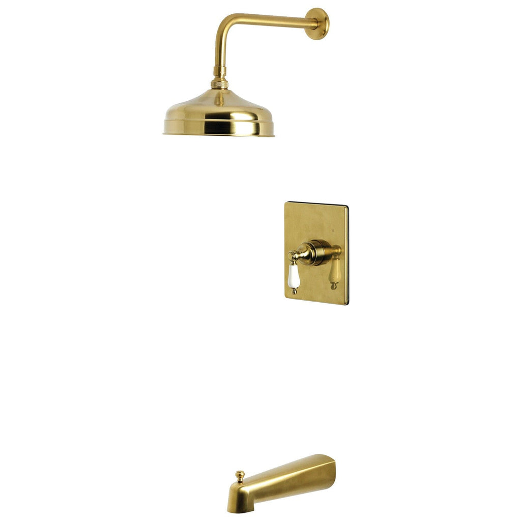 Demure Single-Handle Pressure Balanced Tub and Shower Faucet