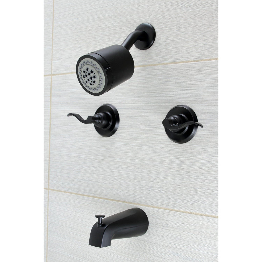 NuWave French Double-Handle Tub and Shower Faucet