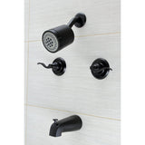 NuWave French Double-Handle Tub and Shower Faucet