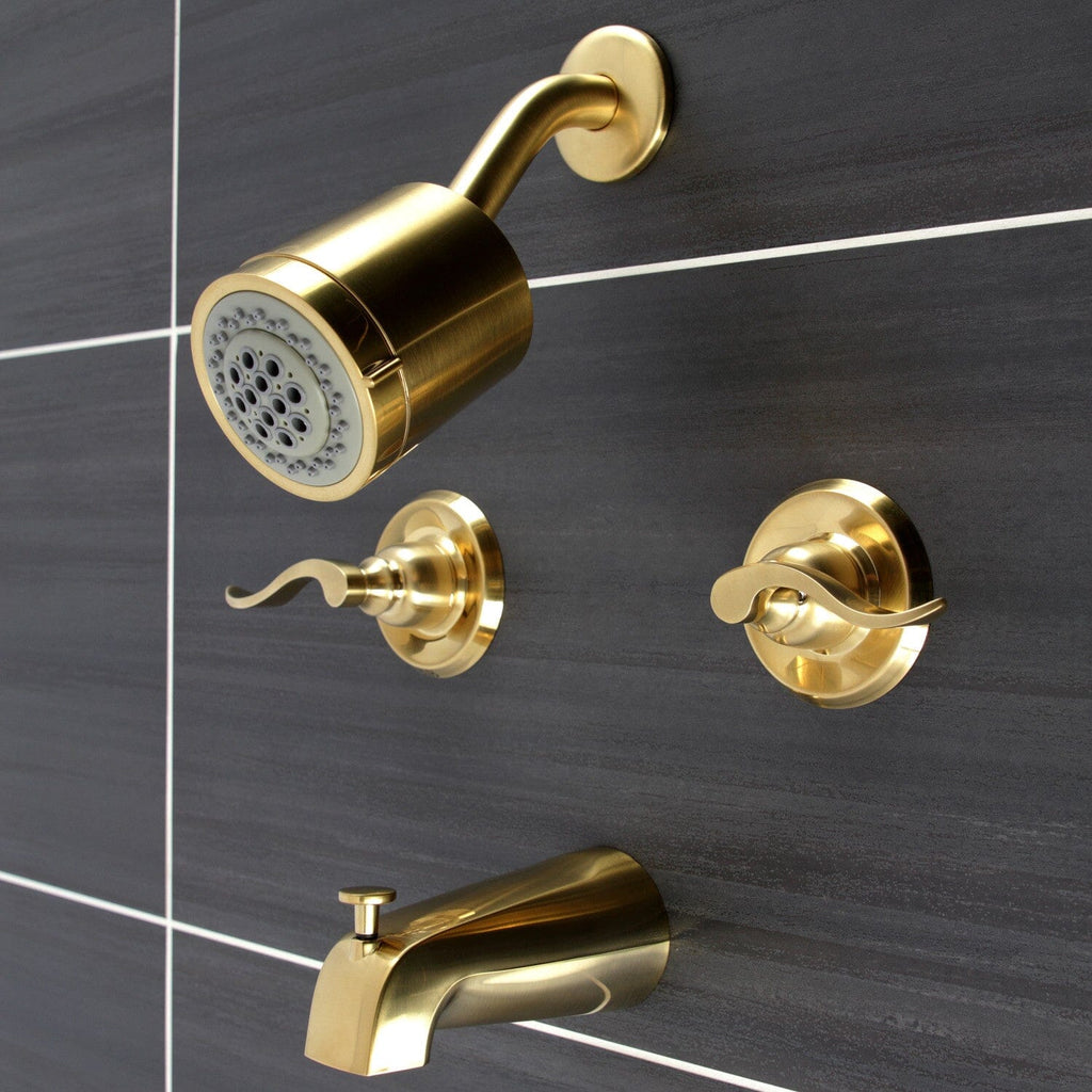 NuWave French Double-Handle Tub and Shower Faucet