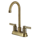 NuvoFusion Two-Handle 2-Hole Deck Mount Bar Faucet