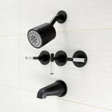 Kaiser Triple-Handle Tub and Shower Faucet