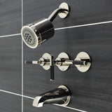 Kaiser Triple-Handle Tub and Shower Faucet