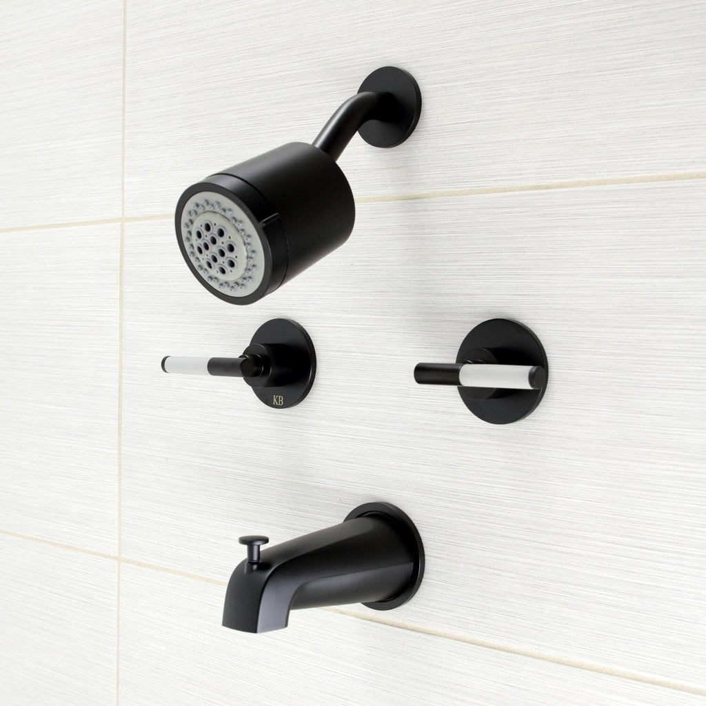 Kaiser Double-Handle Tub and Shower Faucet