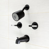Kaiser Double-Handle Tub and Shower Faucet
