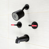 Kaiser Double-Handle Tub and Shower Faucet