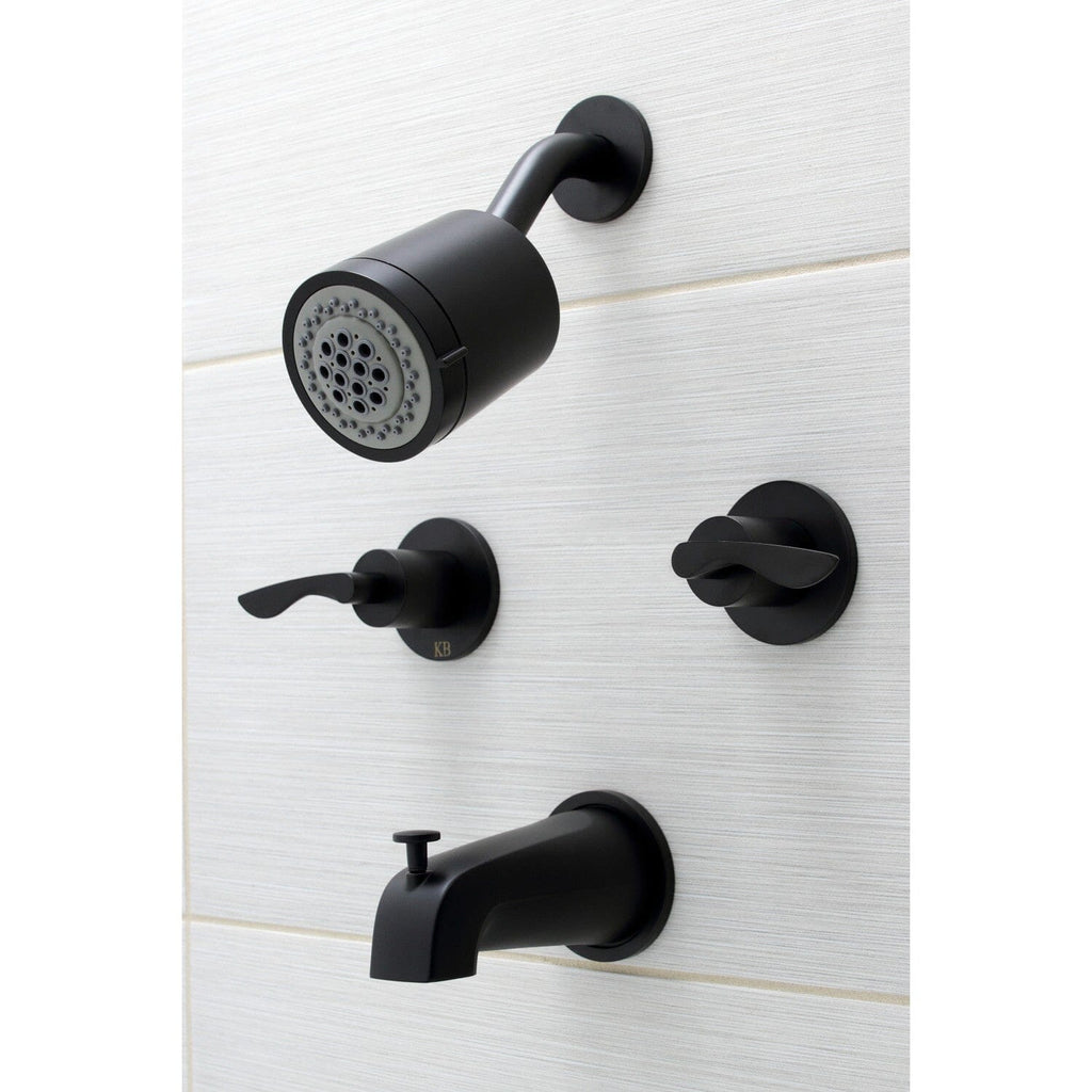 Serena Double-Handle Tub and Shower Faucet