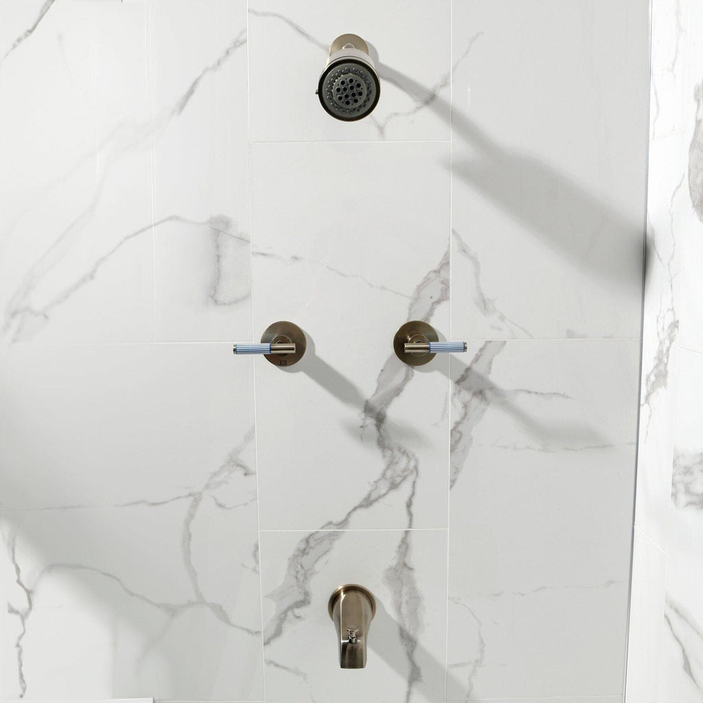 Verona Double-Handle Tub and Shower Faucet