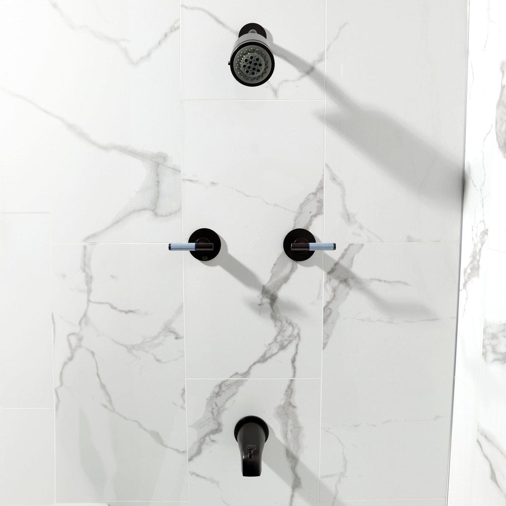 Verona Double-Handle Tub and Shower Faucet