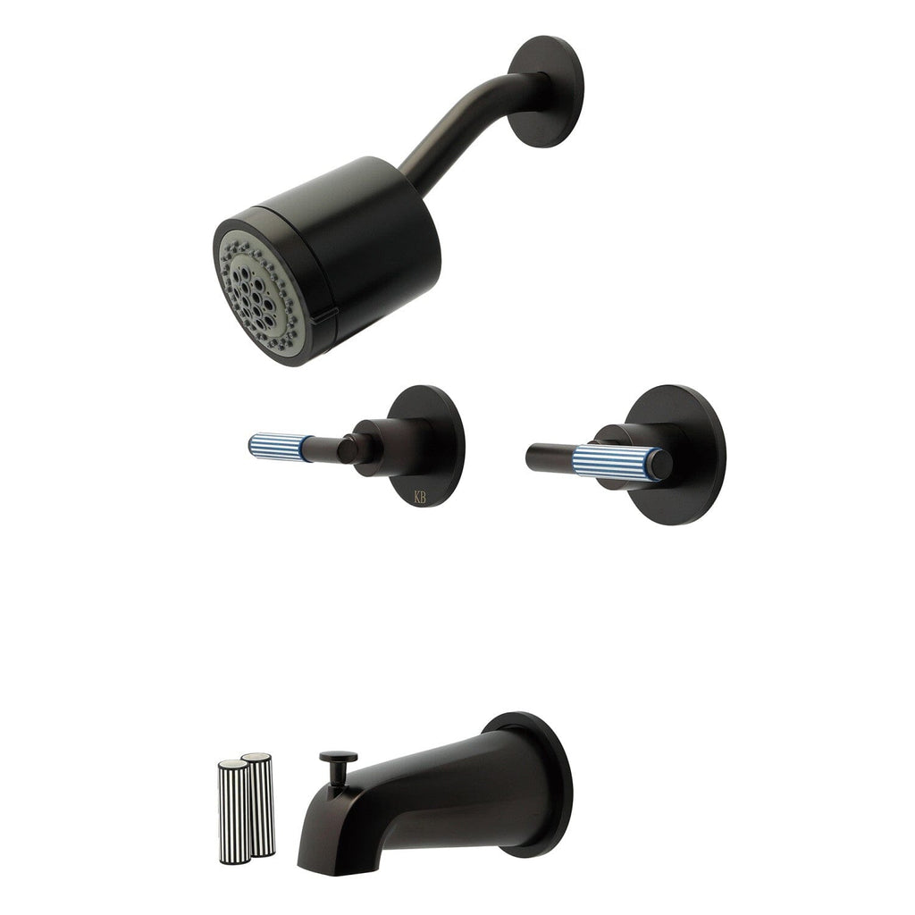 Verona Double-Handle Tub and Shower Faucet