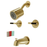 Kaiser Double-Handle Tub and Shower Faucet