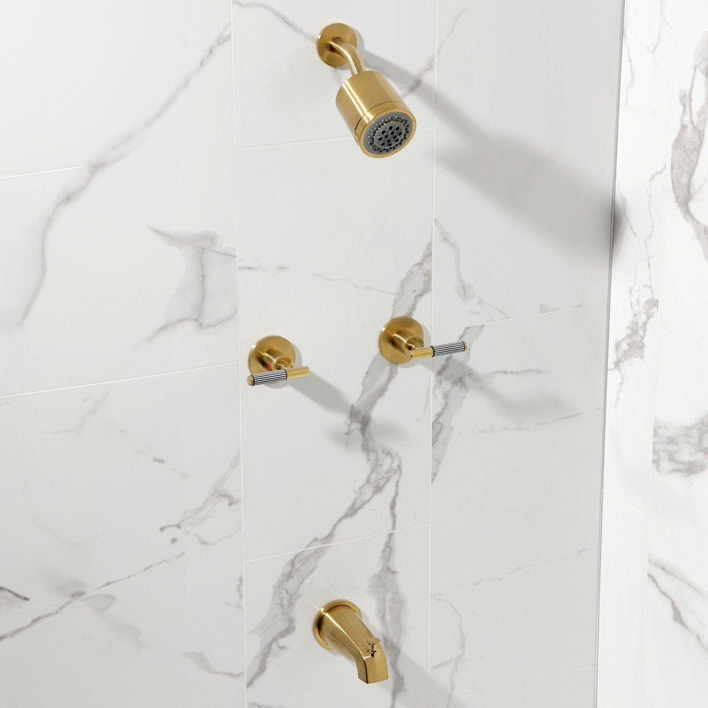 Verona Double-Handle Tub and Shower Faucet