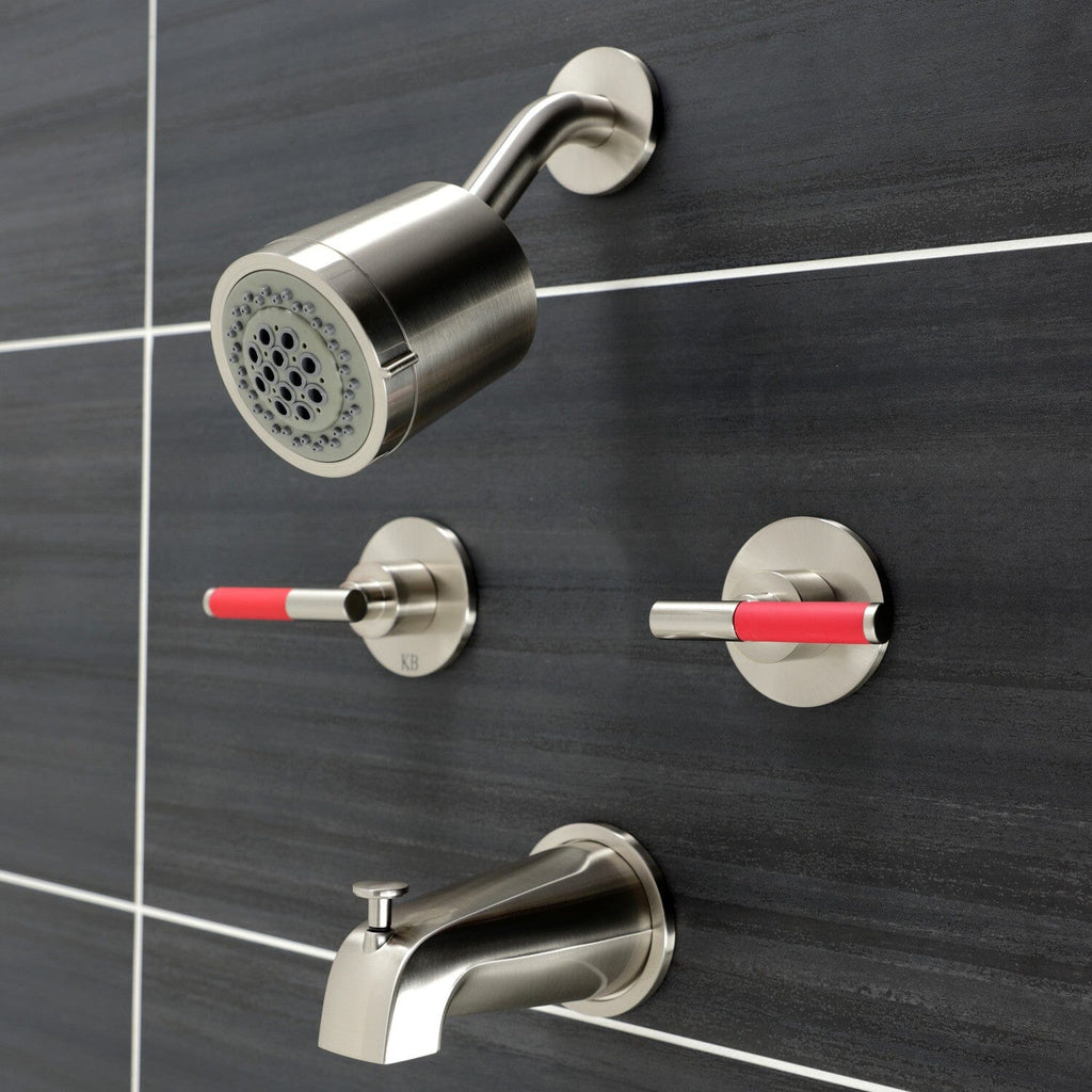 Kaiser Double-Handle Tub and Shower Faucet